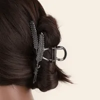 Femmes Grain Élégant Femme Alliage Griffes De Cheveux main image 5