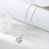 Fleur Style Moderne Style Simple Acier Inoxydable 304 Pendentif Placage Fermeture À Boucle De Type Homard main image 5