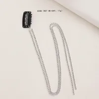 Women's Geometric Elegant Lady Rhinestone Hair Chain main image 2