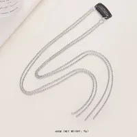 Women's Geometric Elegant Lady Rhinestone Hair Chain main image 4