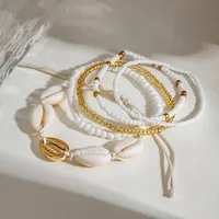 Ocean Shell Vacation Beach Simple Style 316 Stainless Steel  Bracelets In Bulk main image 6