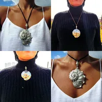 Concha Estilo Étnico Aleación Collar Colgante Venta Al Por Mayor main image 1