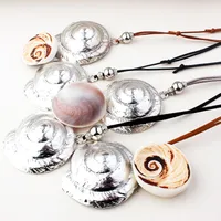 Conch Ethnic Style Alloy Pendant Necklace Wholesale main image 5