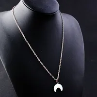 Elephant Retro Simple Style Alloy Crystal Pendant Necklace Wholesale sku image 5