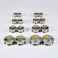 1 Pieza Acero Titanio Hip Hop Cruzar Cráneo Aurícula main image 2