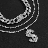 Heart Shape Hip-Hop Retro Alloy Layered Necklaces Wholesale sku image 1