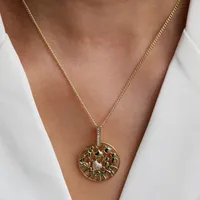 Palabras Del Vocabulario/Nombre Estilo IG Básico Cobre Collar Colgante Enchapado Cierre Con Gatillo De Langosta main image 3