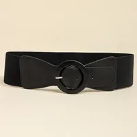 Women's Elegant Vintage Style Lady PU PU Buckle Leather Belts sku image 1