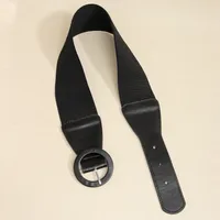 Women's Elegant Vintage Style Lady PU PU Buckle Leather Belts main image 7