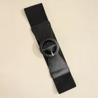 Women's Elegant Vintage Style Lady PU PU Buckle Leather Belts main image 4