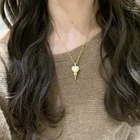 Heart Shape Elegant Copper Pendant Necklace Epoxy Plating Lobster Trigger Clasp Closure main image 3