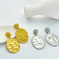 1 Pair Geometric Classic Style 304 Stainless Steel Drop Earrings main image 1