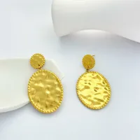 1 Paire Géométrique Style Classique Acier Inoxydable 304 Boucles D'oreilles main image 3