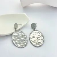 1 Pair Geometric Classic Style 304 Stainless Steel Drop Earrings main image 4