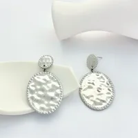 1 Pair Geometric Classic Style 304 Stainless Steel Drop Earrings sku image 2