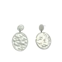 1 Par Geométrico Estilo Clásico Acero Inoxidable 304 Pendientes De Gota main image 5