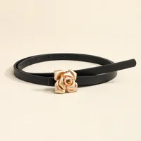 Women's Elegant Vintage Style Preppy Style Pu Alloy Pu Alloy Leather Belts main image 7
