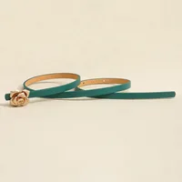 Mujeres Elegante Estilo Vintage Estilo Preppy Pu Aleación Pu Aleación Cinturones De Cuero main image 9