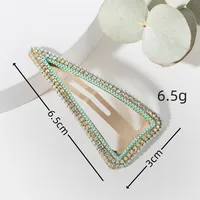 Women's Geometric Elegant Cute Alloy Hair Clip main image 2