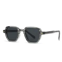 Polygone Décontractée Élégant Couleur Unie Pc Plein Cadre Femmes De Lunettes De Soleil main image 3