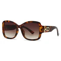 Oeil De Chat Décontractée Style Moderne Pc Verres Teintés Dégradés Plein Cadre Femmes De Lunettes De Soleil main image 4