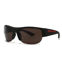 Square Casual Modern Style Solid Color Pc Gradient Tinted Lenses Half Frame Women's Sunglasses main image 5