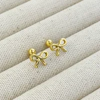 1 Pair Pentagram Round Heart Shape Simple Style 304 Stainless Steel 18K Gold Plated Ear Studs sku image 3