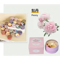 Candle Retro Printing Wax Home Decor sku image 36