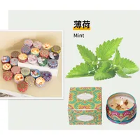 Candle Retro Printing Wax Home Decor sku image 24