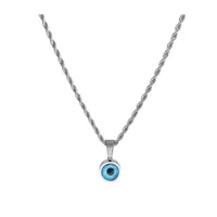Devil's Eye Classic Style Alloy Titanium Steel Pendant Necklace Wholesale sku image 4