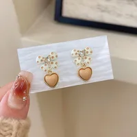 1 Pair Bow Knot Sweet Alloy Enamel Ear Studs sku image 3