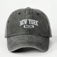 Unisex Solid Color Curved Eaves Retro Classic Style Baseball Cap sku image 2