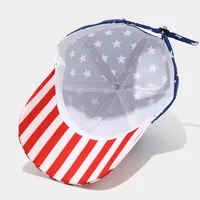 Unisex American Flag Curved Eaves Retro Baseball Cap main image 3