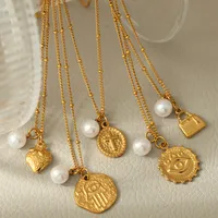 Snake Retro Classic Style 304 Stainless Steel Pendant Necklace Plating Lobster Trigger Clasp Closure main image 2