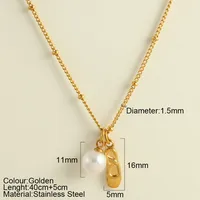 Snake Retro Classic Style 304 Stainless Steel Pendant Necklace Plating Lobster Trigger Clasp Closure sku image 21