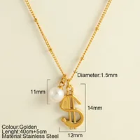 Snake Retro Classic Style 304 Stainless Steel Pendant Necklace Plating Lobster Trigger Clasp Closure sku image 9