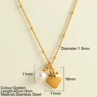 Snake Retro Classic Style 304 Stainless Steel Pendant Necklace Plating Lobster Trigger Clasp Closure sku image 16
