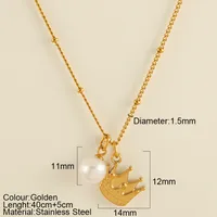 Snake Retro Classic Style 304 Stainless Steel Pendant Necklace Plating Lobster Trigger Clasp Closure sku image 11