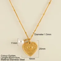 Snake Retro Classic Style 304 Stainless Steel Pendant Necklace Plating Lobster Trigger Clasp Closure sku image 19