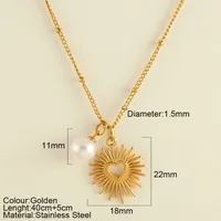 Snake Retro Classic Style 304 Stainless Steel Pendant Necklace Plating Lobster Trigger Clasp Closure sku image 13