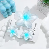 Southeast Asia Explosions High Sense Net Red Hair Clip Flower 10-piece Set Egg Flower Clip Full Head Shark Clip sku image 6