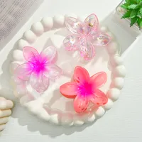 Southeast Asia Explosions High Sense Net Red Hair Clip Flower 10-piece Set Egg Flower Clip Full Head Shark Clip sku image 21