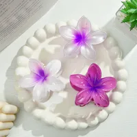 Southeast Asia Explosions High Sense Net Red Hair Clip Flower 10-piece Set Egg Flower Clip Full Head Shark Clip sku image 24