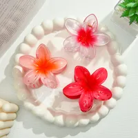 Southeast Asia Explosions High Sense Net Red Hair Clip Flower 10-piece Set Egg Flower Clip Full Head Shark Clip sku image 26