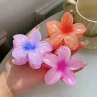 Southeast Asia Explosions High Sense Net Red Hair Clip Flower 10-piece Set Egg Flower Clip Full Head Shark Clip sku image 54