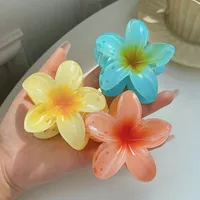 Southeast Asia Explosions High Sense Net Red Hair Clip Flower 10-piece Set Egg Flower Clip Full Head Shark Clip sku image 56