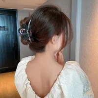 Mujeres Nudo De Lazo Elegante Señora Plástico/resina Garras De Pelo main image 1