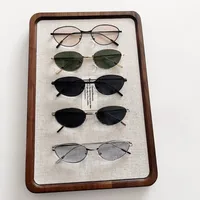 Oval Frame Cute Romantic Oval Pc Resin Gradient Tinted Lenses Full Frame Kids Sunglasses main image 7