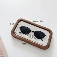 Oval Frame Cute Romantic Oval Pc Resin Gradient Tinted Lenses Full Frame Kids Sunglasses main image 10