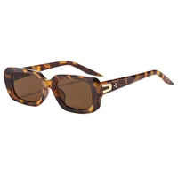 Square Casual Modern Style Letter Ac Gradient Tinted Lenses Full Frame Women's Sunglasses main image 5